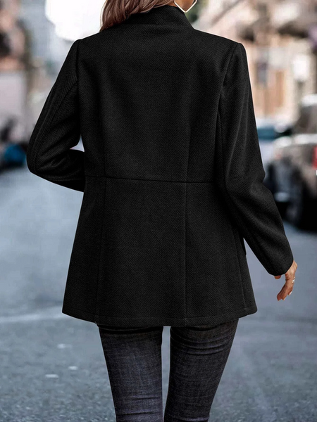 Long Sleeve Open Front Blazer Jacket