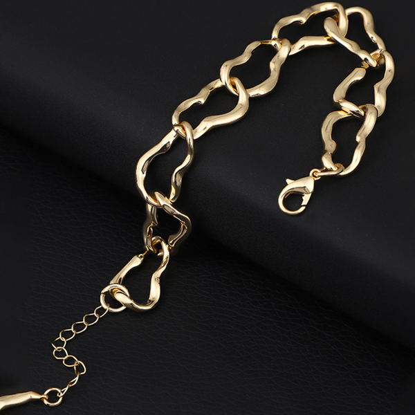 Simple Versatile High-end Gold-plated Bracelet
