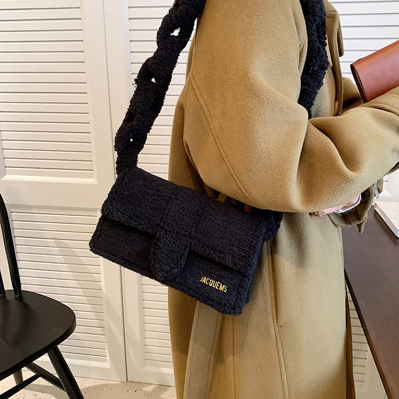 Luxury Plush Shoulder Bag