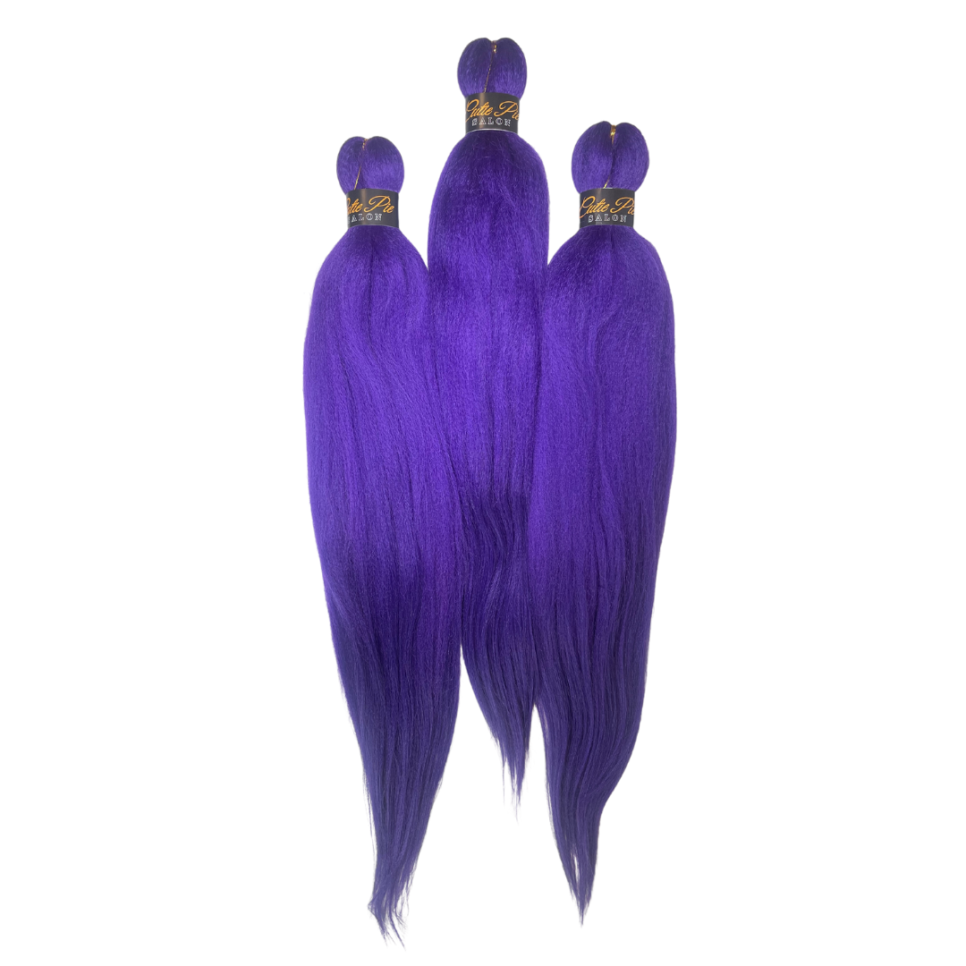 Purple Braiding Hair 26"