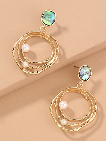 Multi-Layered Circle Earrings