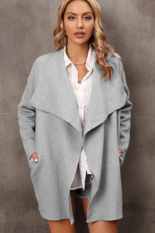 Waterfall Collar Cardigan