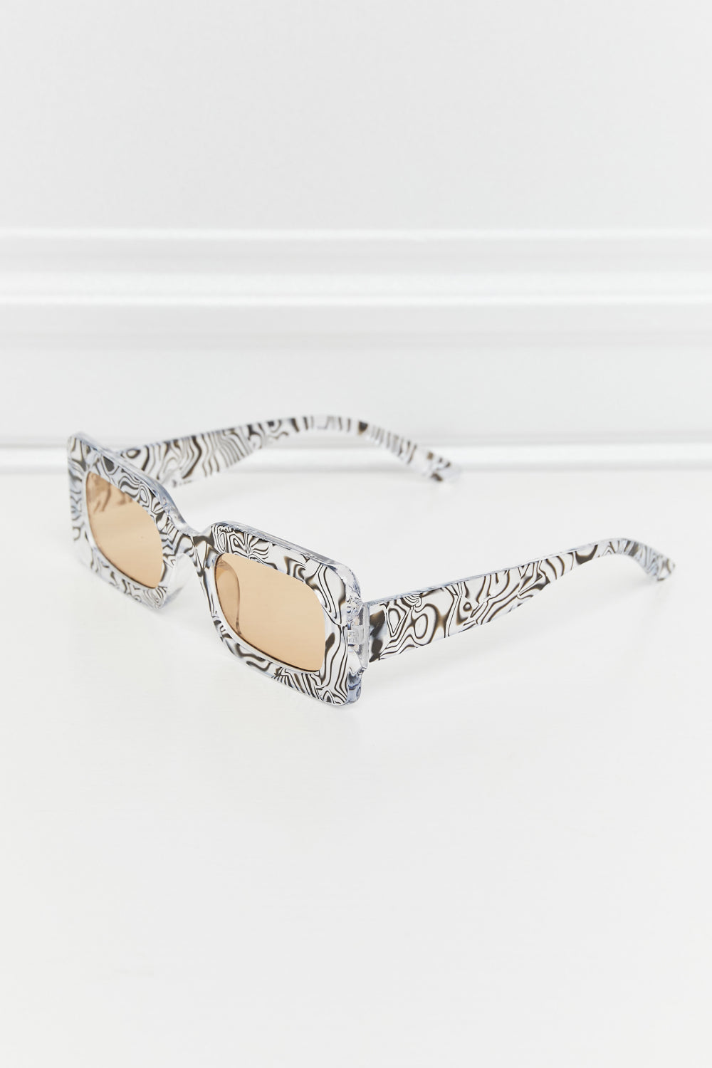 Tortoiseshell Rectangle Sunglasses
