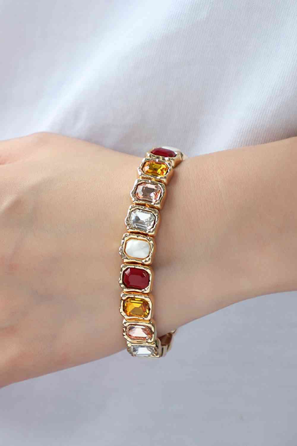 Multicolored Gemstone Bracelet